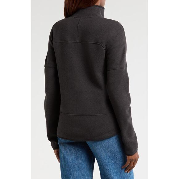 The North Face Front Range Fleece Jacket Gray-Black women’s zipper jacket Size S - Picture 3 of 12